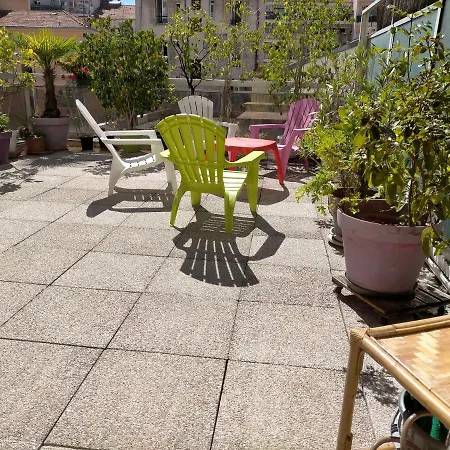 06p - Au Coeur De Superbe Terrasse, Wifi & Clim Apartment Nizza